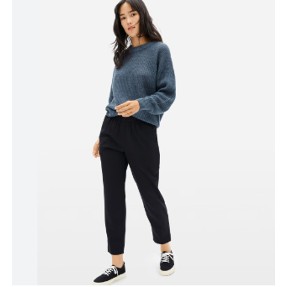 Everlane Black Cropped Pants